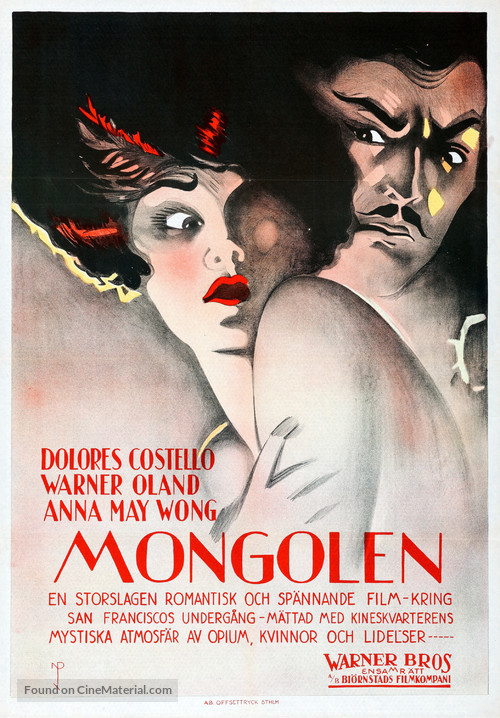 Old San Francisco - Swedish Movie Poster