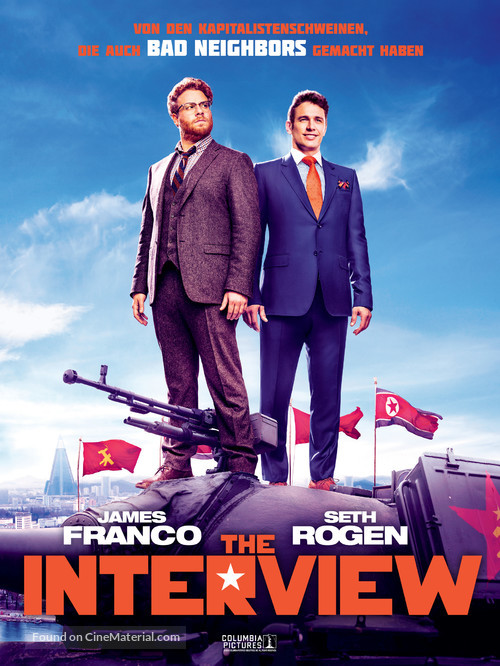 The Interview - German Movie Poster