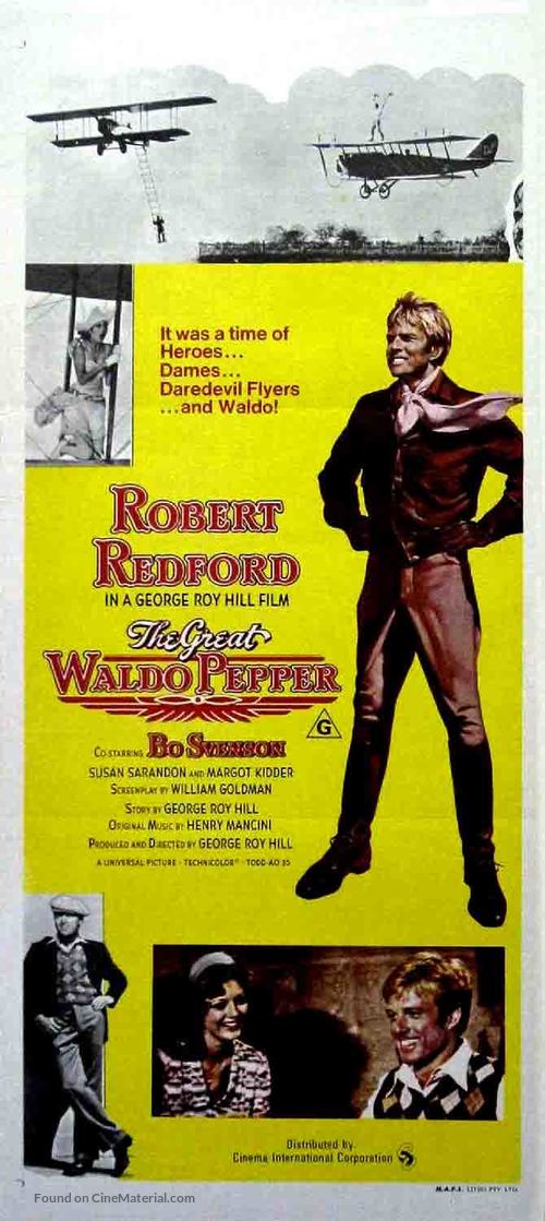 The Great Waldo Pepper - Australian Movie Poster