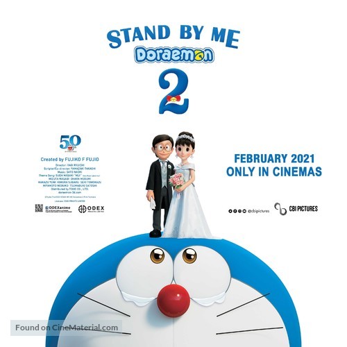 Stand by Me Doraemon 2 - Indonesian Movie Poster