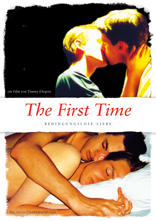 The First Time - Bedingungslose Liebe - German DVD movie cover