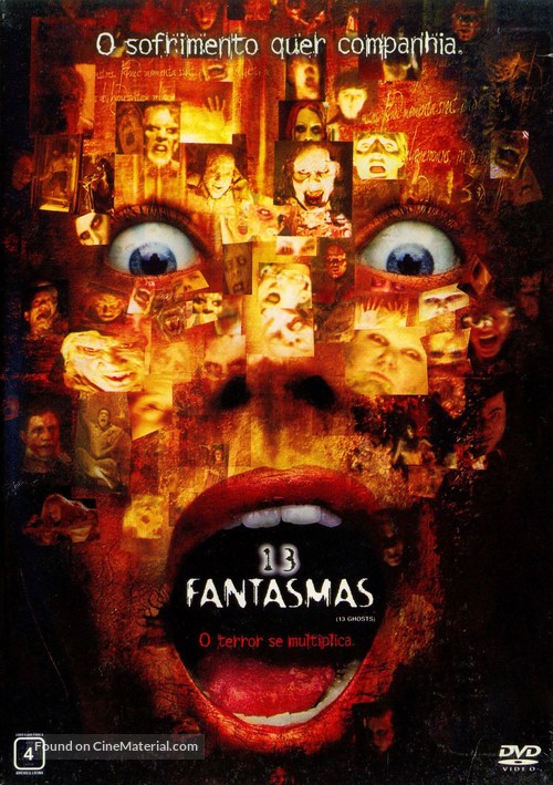 Thir13en Ghosts - Brazilian DVD movie cover