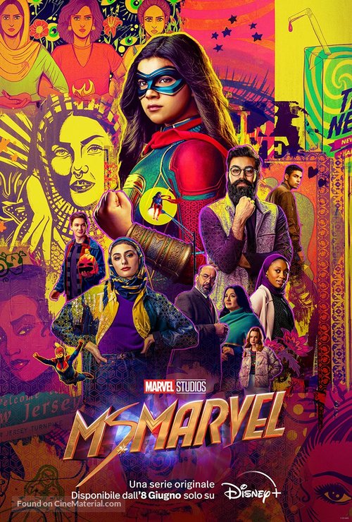 &quot;Ms. Marvel&quot; - Italian Movie Poster