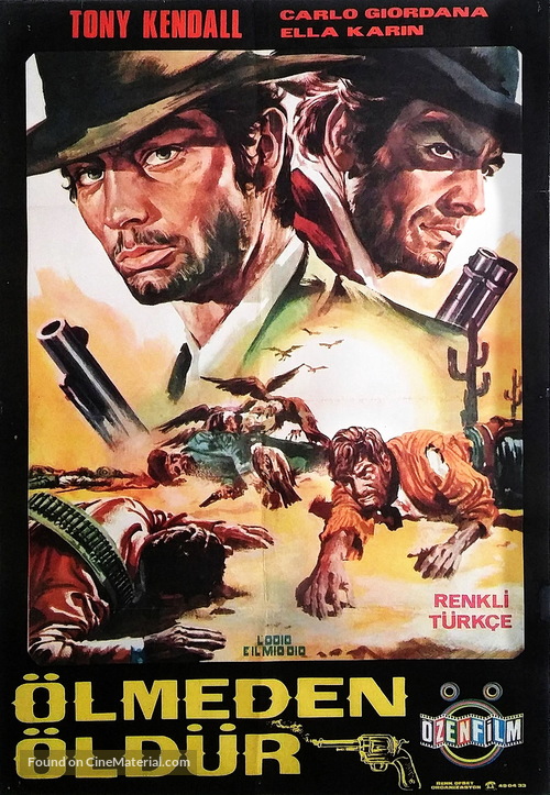 L&#039;odio &egrave; il mio Dio - Turkish Movie Poster