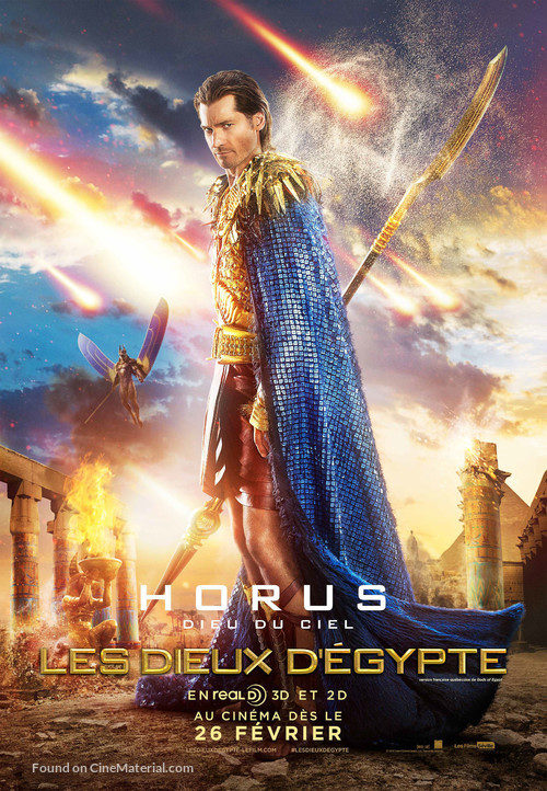 Gods of Egypt - Canadian Movie Poster