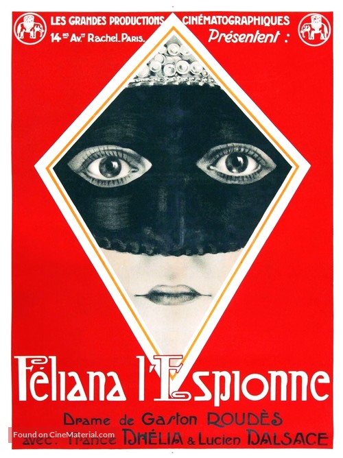 F&eacute;liana l&#039;espionne - French Movie Poster