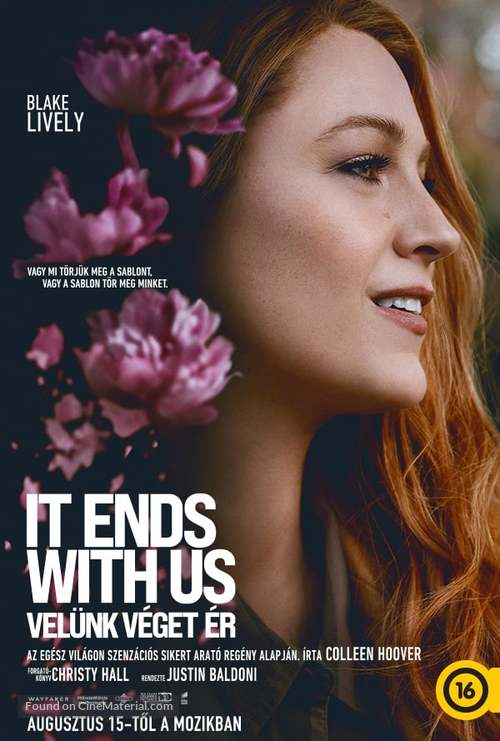 It Ends with Us - Hungarian Movie Poster