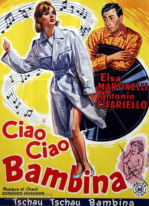 Ciao, ciao bambina! (Piove) - French Movie Poster