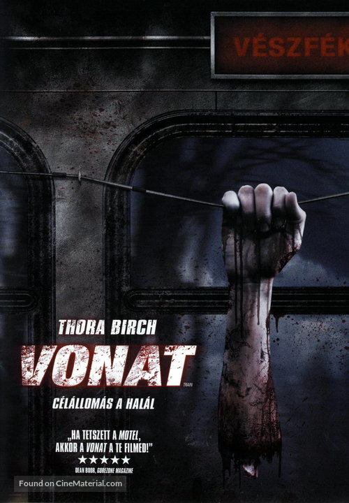 Train - Hungarian DVD movie cover