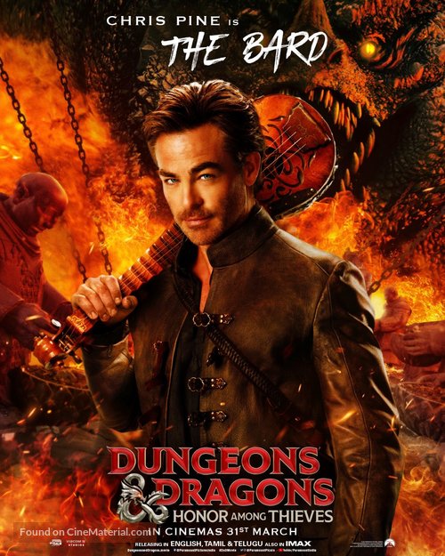 Dungeons &amp; Dragons: Honor Among Thieves - Indian Movie Poster