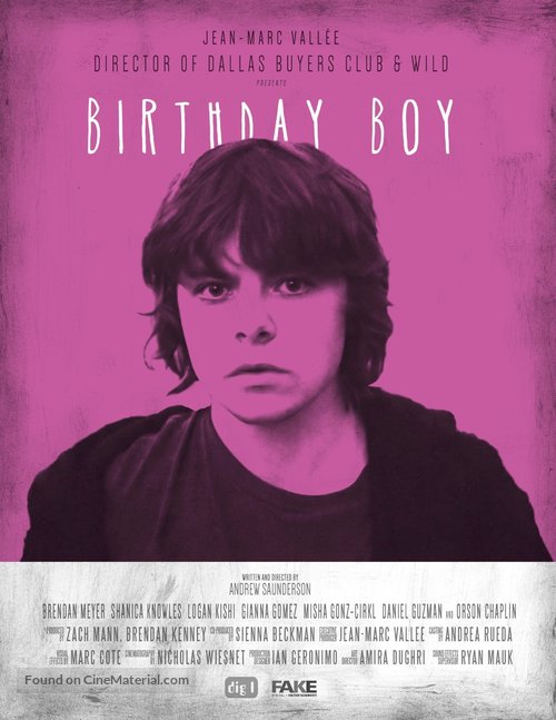 Birthday Boy - Movie Poster