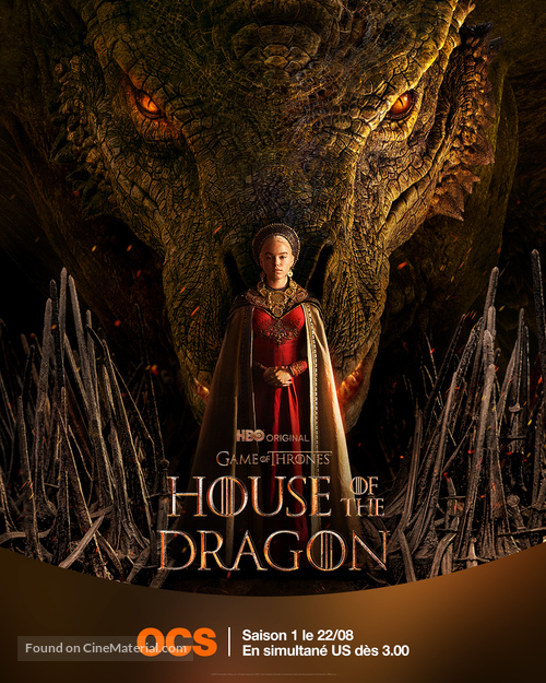 &quot;House of the Dragon&quot; - French Movie Poster