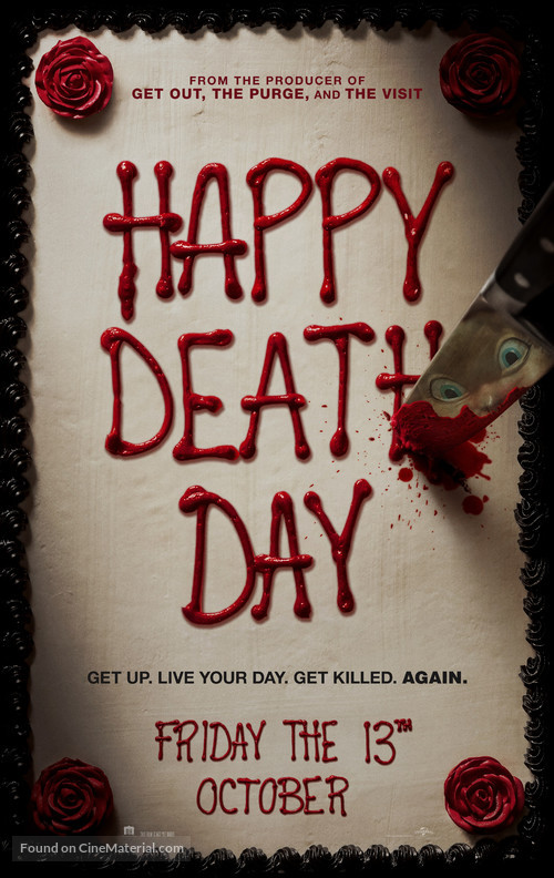 Happy Death Day - Teaser movie poster