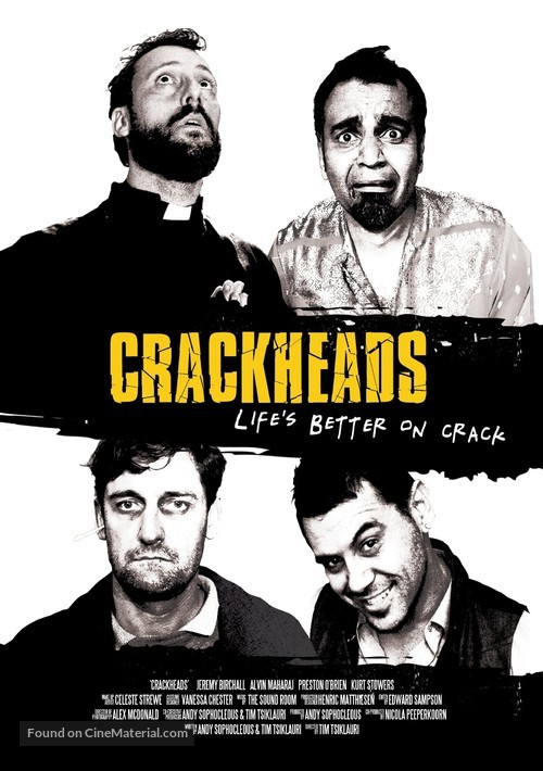 Crackheads - New Zealand Movie Poster