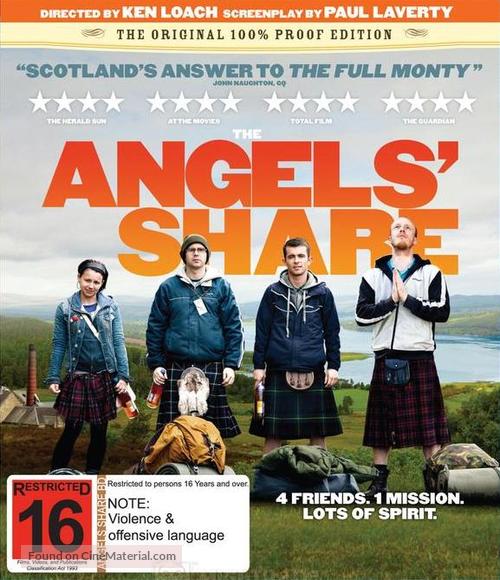 The Angels&#039; Share - New Zealand DVD movie cover