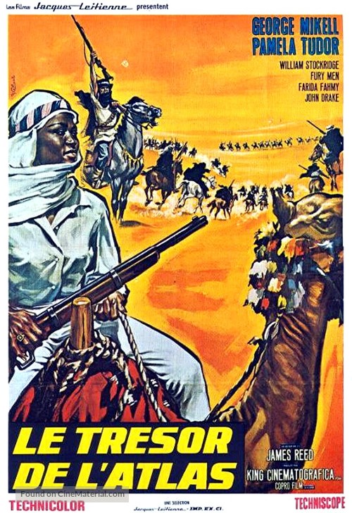 I predoni del Sahara - French Movie Poster