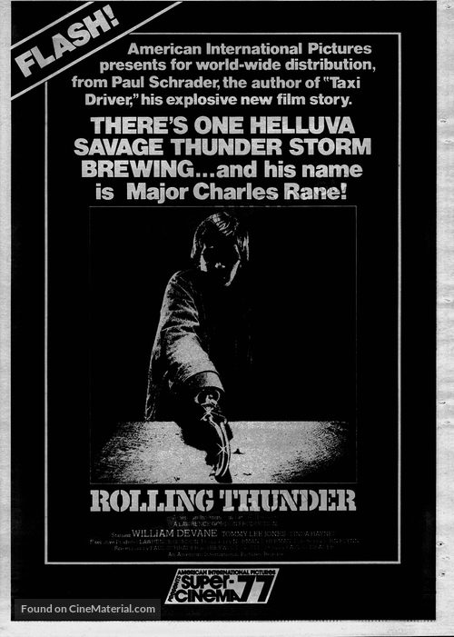 Rolling Thunder - Movie Poster
