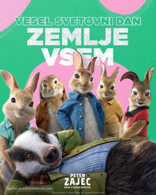 Peter Rabbit 2: The Runaway - Slovenian Movie Poster