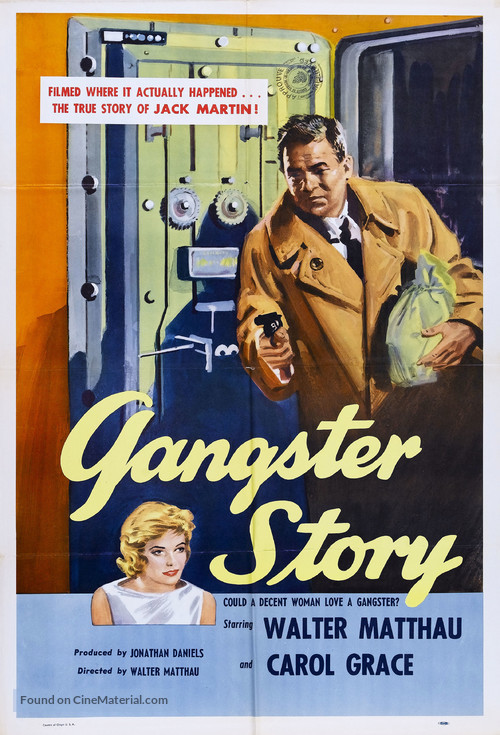 Gangster Story - Theatrical movie poster