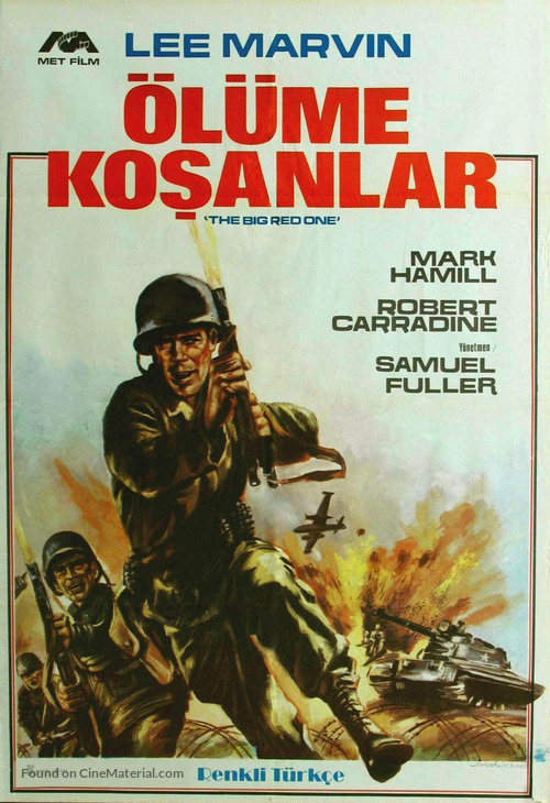 The Big Red One - Turkish Movie Poster
