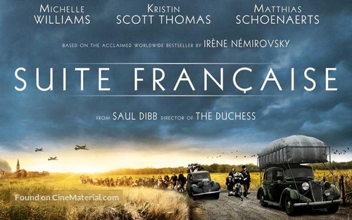Suite Fran&ccedil;aise - British Movie Poster