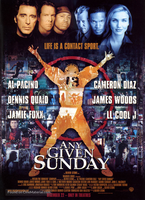 Any Given Sunday - Movie Poster