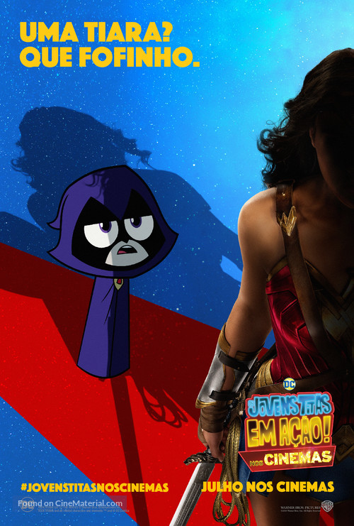 Teen Titans Go! To the Movies - Brazilian Movie Poster