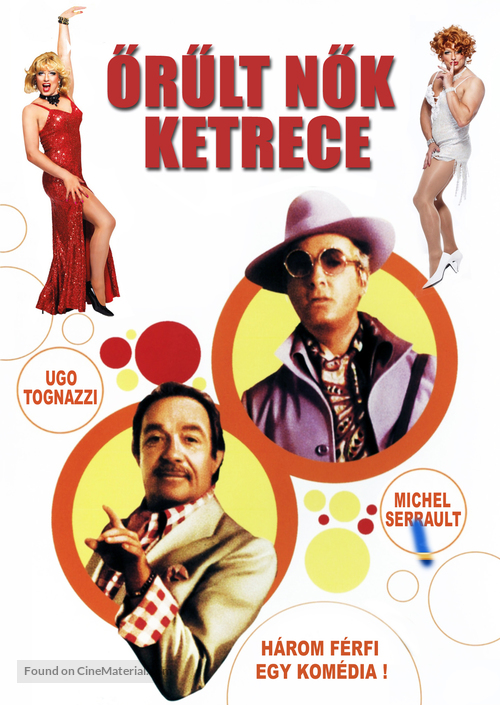 Cage aux folles, La - Hungarian Movie Poster