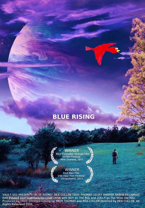 Blue Rising - New Zealand Movie Poster