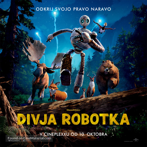 The Wild Robot - Slovenian Movie Poster