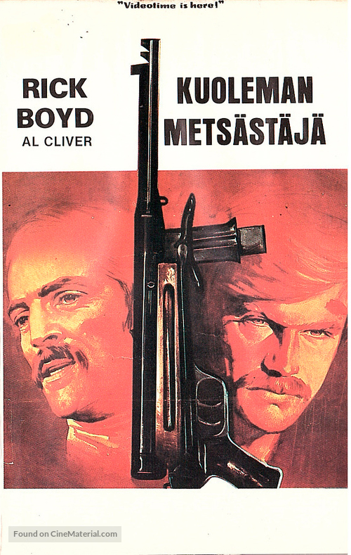 Death Hunt - Finnish VHS movie cover