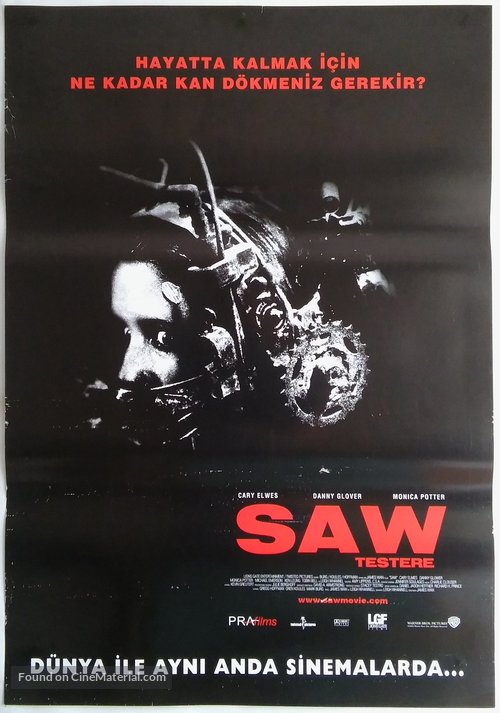 Saw - Turkish Movie Poster