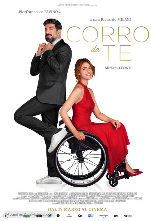 Corro da te - Italian Movie Poster