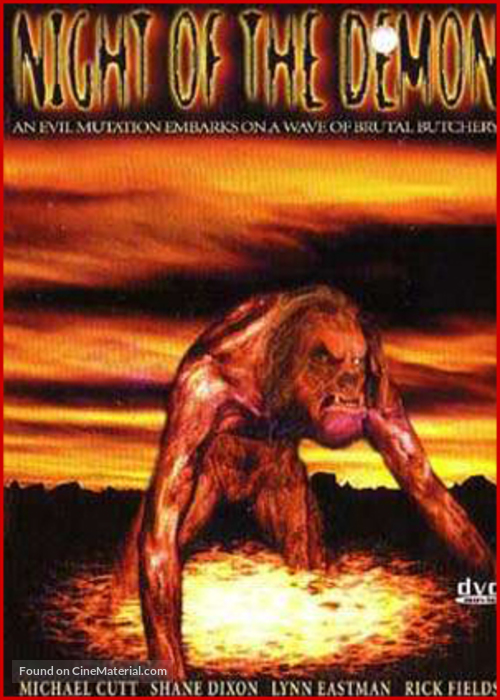 Night of the Demon - DVD movie cover