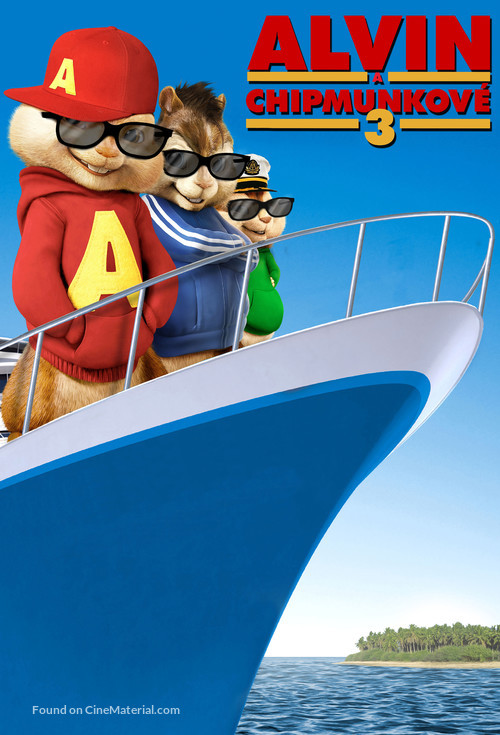 Alvin and the Chipmunks: Chipwrecked - Czech Movie Poster