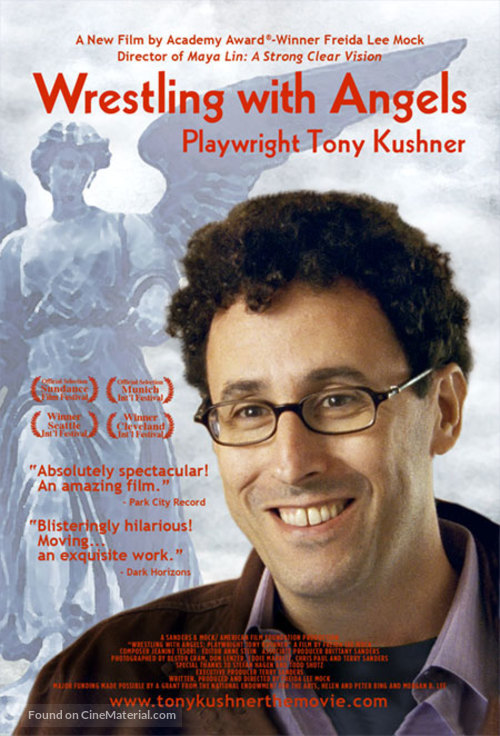 Wrestling with Angels: Playwright Tony Kushner - poster