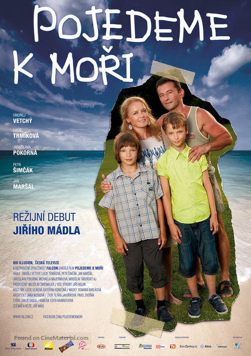 Pojedeme k mori - Czech Movie Poster