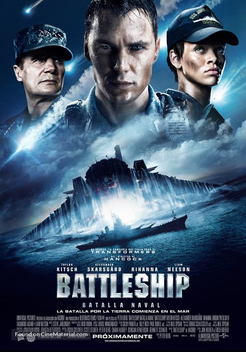 Battleship - Mexican Movie Poster
