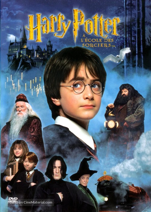 Harry Potter and the Philosopher&#039;s Stone - French DVD movie cover