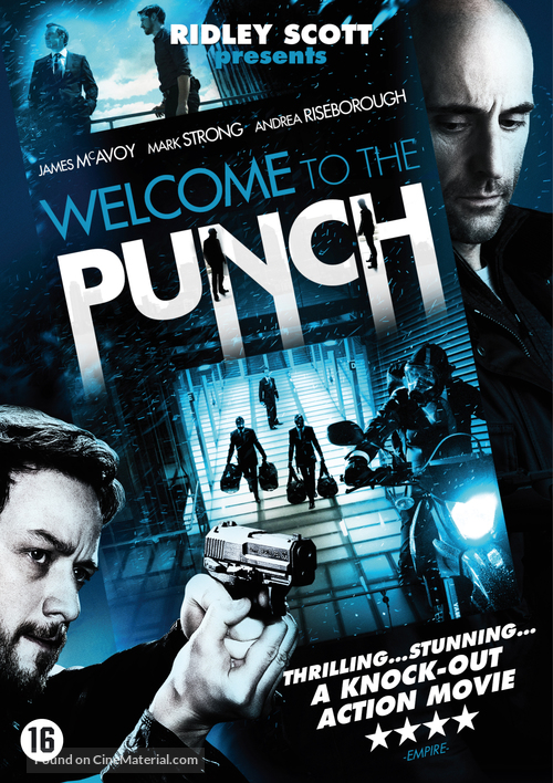 Welcome to the Punch - Dutch DVD movie cover