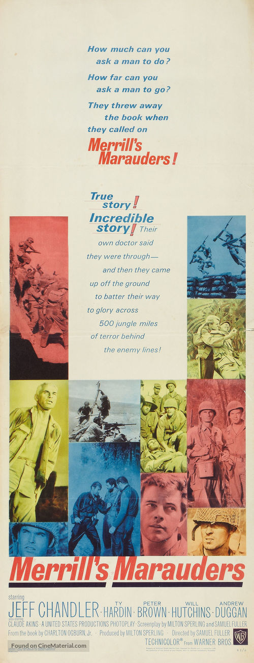 Merrill&#039;s Marauders - Movie Poster
