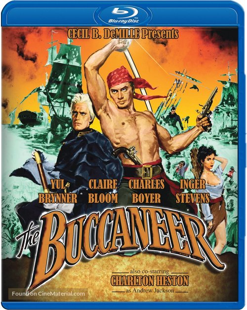 The Buccaneer - Blu-Ray movie cover