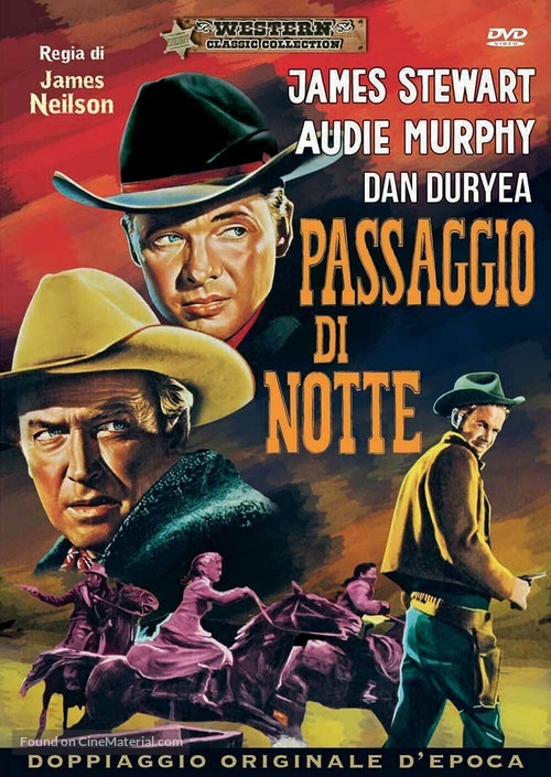 Night Passage - Italian DVD movie cover