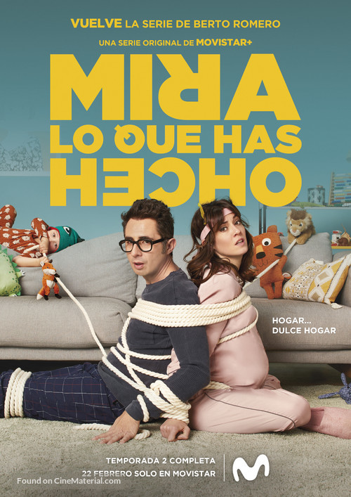 &quot;Mira lo que has hecho&quot; - Spanish Movie Poster