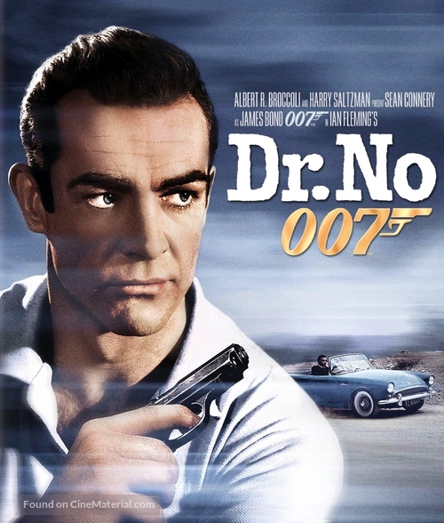 Dr. No - Blu-Ray movie cover