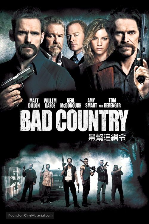 Bad Country - Hong Kong DVD movie cover