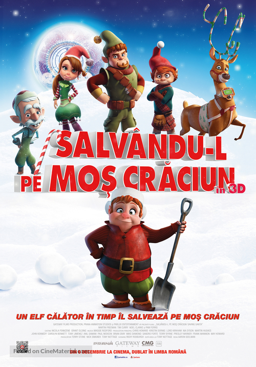 Saving Santa - Romanian Movie Poster