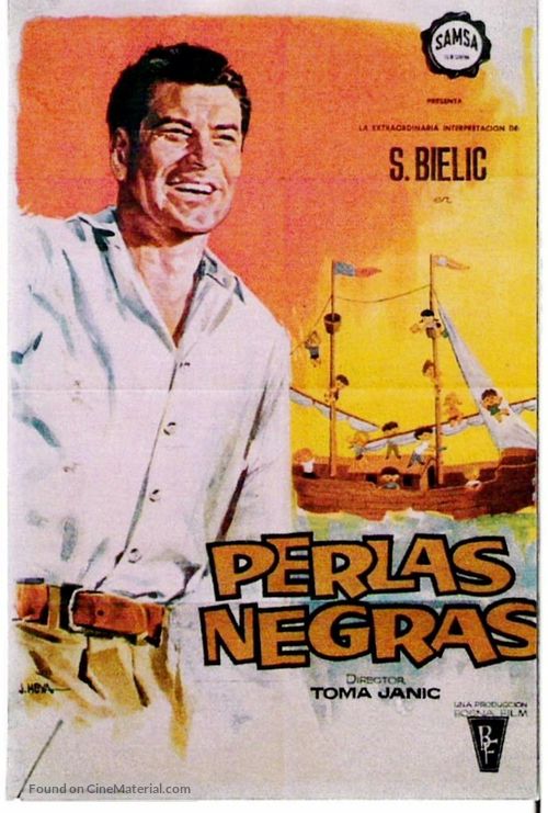 Crni biseri - Spanish Movie Poster