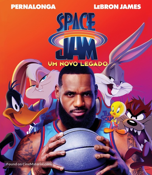 Space Jam: A New Legacy - Brazilian Blu-Ray movie cover