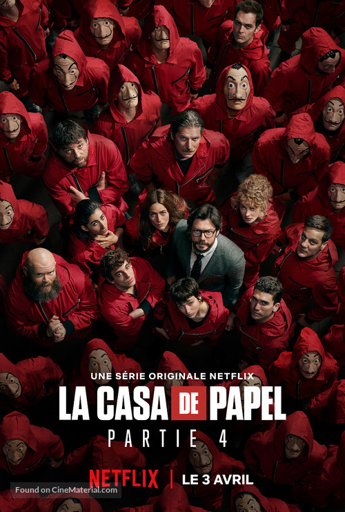 &quot;La casa de papel&quot; - French Movie Poster